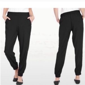 NYDJ pants black joggers pull on pockets
